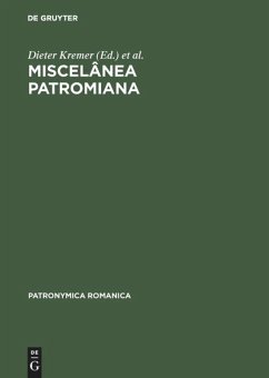 Miscelânea Patromiana Miscelânea Patromiana