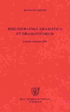 Literaturverzeichnis 2001 / Bibliographia Dramatica et Dramaticorum, Zweite Abteilung