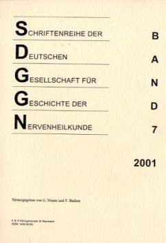 Cover Schriftenreihe der Deutschen Gesellschaft für Geschichte der Nervenheilkunde