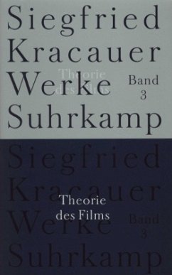 Theorie des Films / Werke 3 - Kracauer, Siegfried;Pohrt, Wolfgang