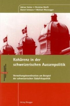 Cover Kohärenz in der schweizerischen Aussenpolitik