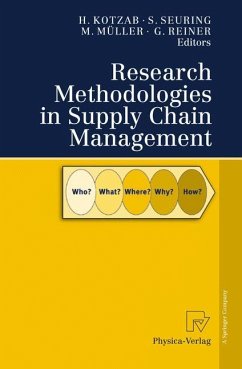 Research Methodologies in Supply Chain Management - Kotzab, Herbert / Seuring, Stefan / Müller, Martin / Reiner, Gerald (eds.)