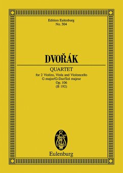 Cover Dvorák, A: Streichquartett G-Dur