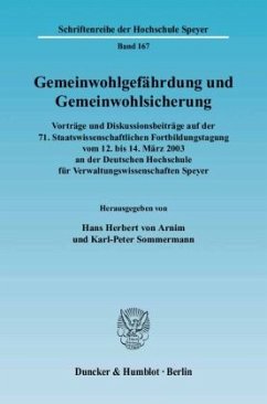 Gemeinwohlgefährdung und Gemeinwohlsicherung - John-Koch, Monika