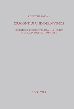 Dracontius und der Mythos - Simons, Roswitha