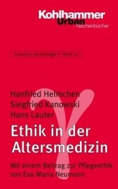 Ethik in der Altersmedizin - Kanowski, Siegfried;Lauter, Hans;Helmchen, Hanfried