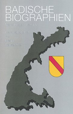 Cover Badische Biographien - Neue Folge Band V / Badische Biographien - Neue Folge 5, Bd.5