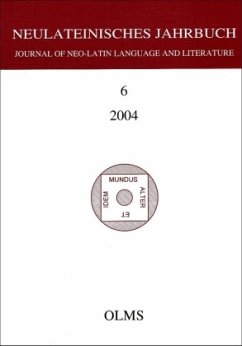 Cover Neulateinisches Jahrbuch. Journal of the Neo-Latin Language and Literature