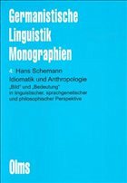 Idiomatik und Anthropologie - Schemann, Hans