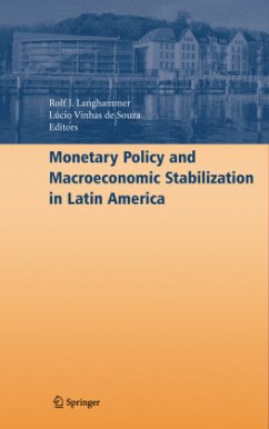 Monetary Policy and Macroeconomic Stabilization in Latin America - Langhammer, Rolf J. (ed.)