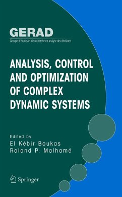 Analysis, Control and Optimization of Complex Dynamic Systems - Boukas, El Kébir / Malhamé, Roland P. (eds.)