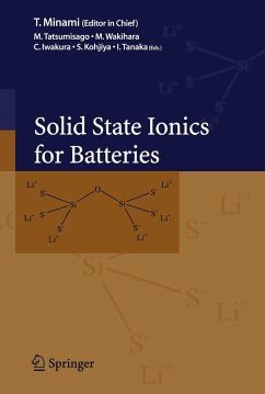 Solid State Ionics for Batteries - Minami, Tsutomu (ed.)