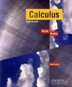 Calculus, Single Variable - Blank, B. E.; Krantz, Steven G.