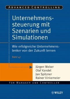 Unternehmenssteuerung mit Szenarien und Simulationen - Weber, Jürgen / Kandel, Olaf / Spitzner, Jan / Vinkemeier, Rainer