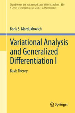Variational Analysis and Generalized Differentiation I - Mordukhovich, Boris S.