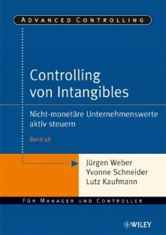 Controlling von Intangibles - Weber, Jürgen; Kaufmann, Lutz; Schneider, Yvonne