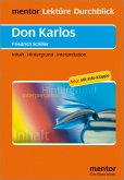 Friedrich Schiller: Don Karlos - Buch mit Info-Klappe