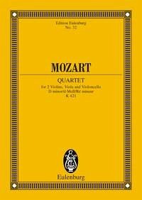 Cover String Quartet In D Minor K421