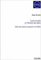 Cover Louis Lavelle et l'histoire des idees