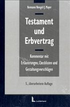 Testament und Erbvertrag - Reimann, Wolfgang / Bengel, Manfred / Mayer, Jörg (Hgg.)