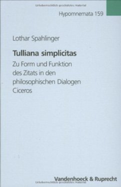 Tulliana simplicitas - Spahlinger, Lothar