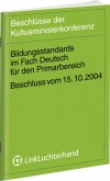 Bildungsstandards im Fach Deutsch für den Primarbereich (Jahrgangsstufe 4)