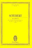 Streichquartett G-Dur op.161 D 887, Partitur