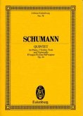 Klavierquintett Es-Dur op.44, Klavier, 2 Violinen, Viola und Violoncello, Partitur