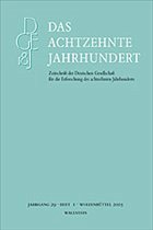 Das achtzehnte Jahrhundert - Zelle, Carsten (Hrsg.)