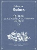 Klavierquintett f-Moll op.34, Klavier, 2 Violinen, Viola, Violoncello