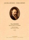 Neue Liebeslieder op.65a (15 Walzer), Klavier vierhändig