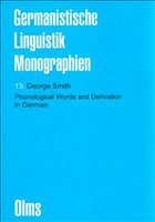 Cover Phonological Words and Derivation in German