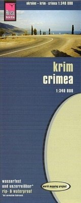 World Mapping Project Reise Know-How Landkarte Krim (1:340.000). Crimea. Crimee