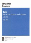 Trio Es-Dur op.40, Violine, Klavier und Horn