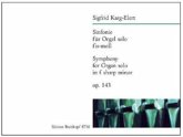 Sinfonie für Orgel solo fis-Moll op.143, Orgel Sinfonie für Orgel solo fis-Moll op.143, Orgel