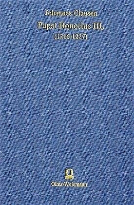 Papst Honorius III. (1216-1227) Papst Honorius III. (1216-1227)