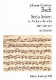 6 Suiten für Violoncello BWV 1007-1012