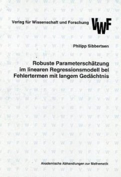 Robuste Parameterschätzung im linearen Regressionsmodell bei Fehlertermen mit langem Gedächtnis