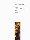 Flötensonate e-Moll BWV 1034, Flöte u. Basso continuo