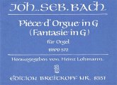 Piece d'Orgue in G BWV 572 Fantasie G-Dur, Orgel