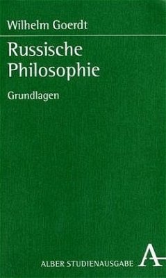 Russische Philosophie - Goerdt, Wilhelm