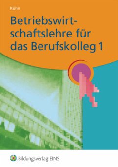 Cover Betriebswirtschaftslehre für das Berufskolleg 1