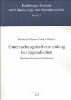 Cover Untersuchungshaftvermeidung bei Jugendlichen