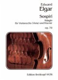 Sospiri op.70, Violoncello (Viola) und Klavier