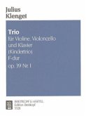 Kindertrio F-Dur op.39/1, Violine, Violoncello und Klavier