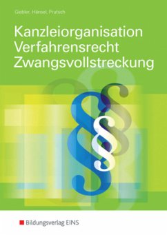 Cover Kanzleiorganisation, Verfahrensrecht, Zwangsvollstreckung