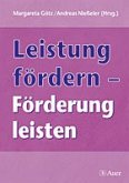 Leistung fördern - Förderung leisten