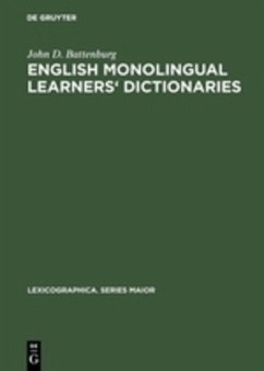 English monolingual learners' dictionaries - Battenburg, John D.