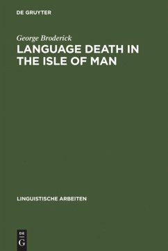 Language Death in the Isle of Man - Broderick, George