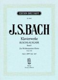 Wohltemperiertes Klavier I BWV 862-869 / Sämtliche Klavierwerke, Bach-Busoni-Ausgabe Bd.1, Tl.3